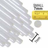 Pack Of 36 - Hot Glue Gun Sticks 7Mm - White Stick Length: (8-10 Inch Approx)
